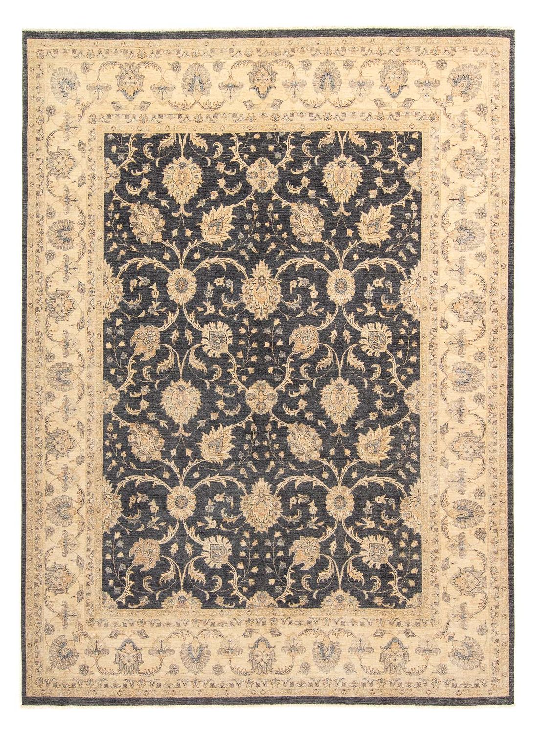 Tappeto Ziegler - Moderno - 380 x 303 cm - marrone scuro
