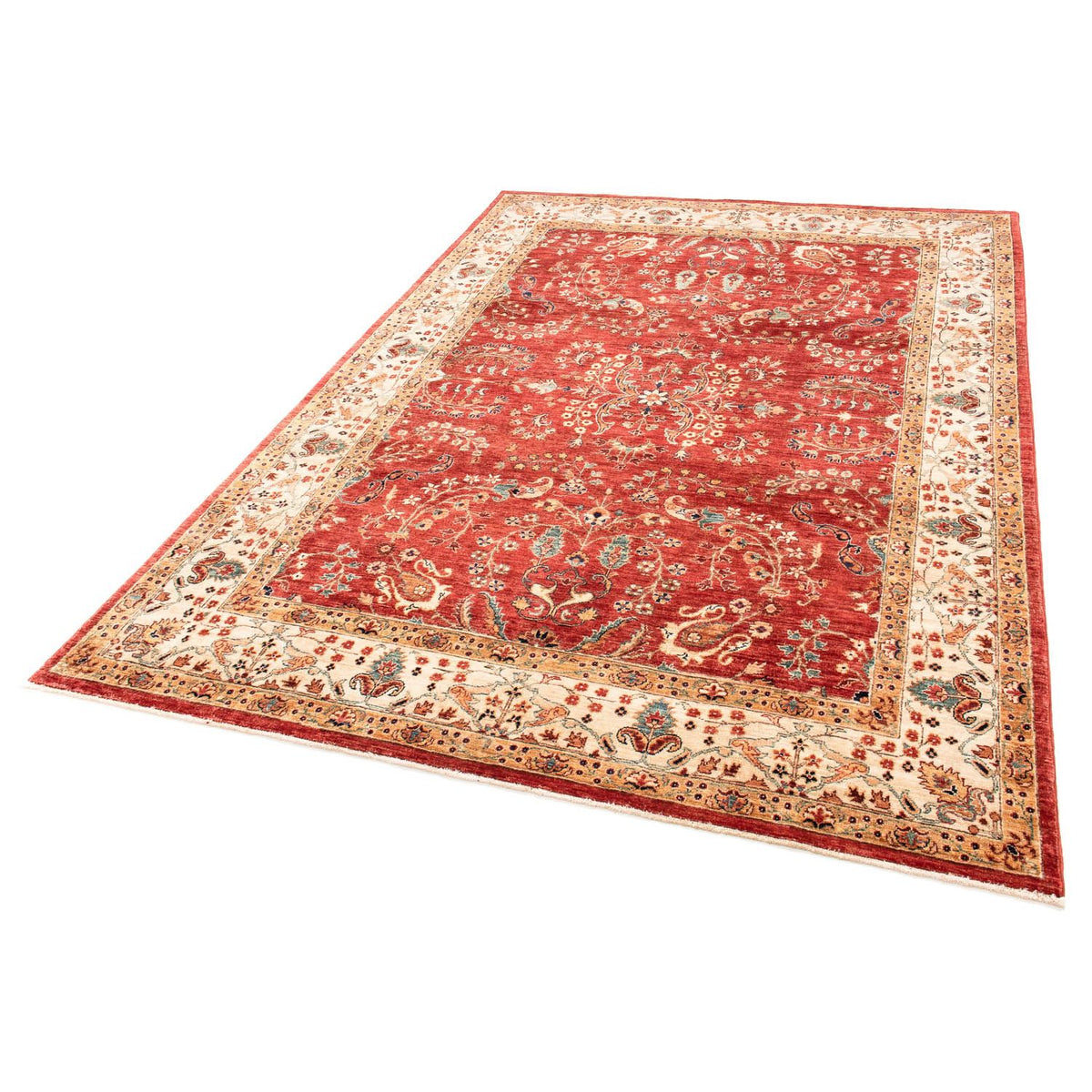 Tappeto Ziegler - 238 x 166 cm - rosso scuro