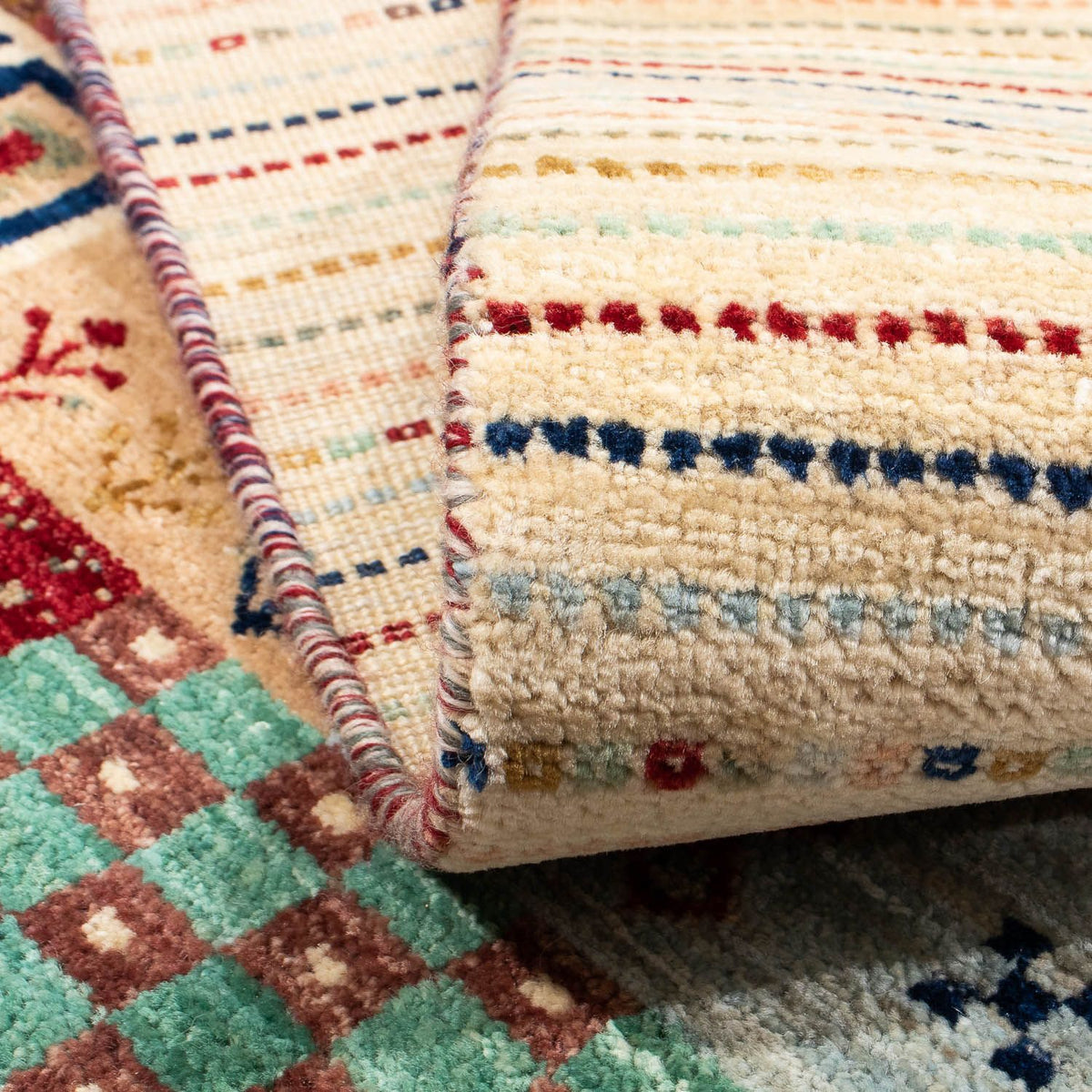 Tappeto Gabbeh - Loribaft Persero - 235 x 173 cm - beige