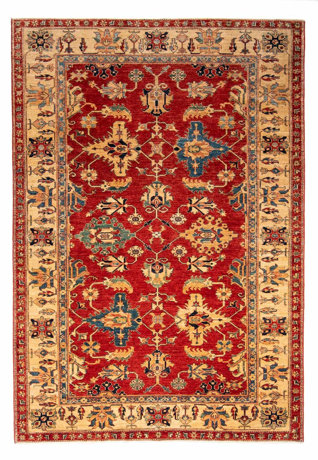 Tappeto Ziegler - Kazak - 290 x 205 cm - rosso scuro
