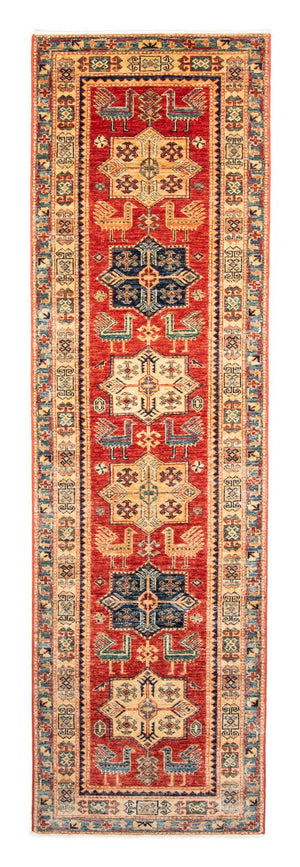 Tappeto corsia Tappeto Ziegler - Kazak - 266 x 77 cm - rosso
