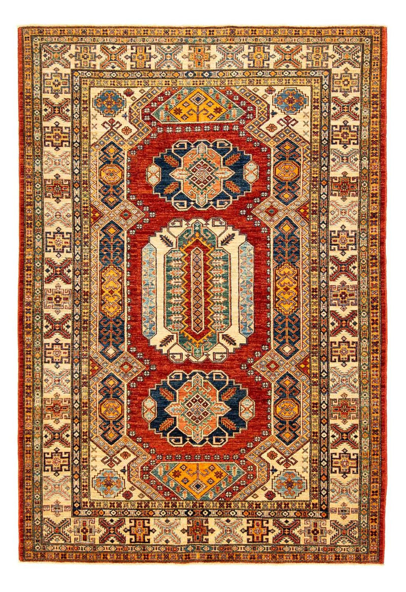 Tappeto Ziegler - Kazak - 261 x 184 cm - rosso scuro