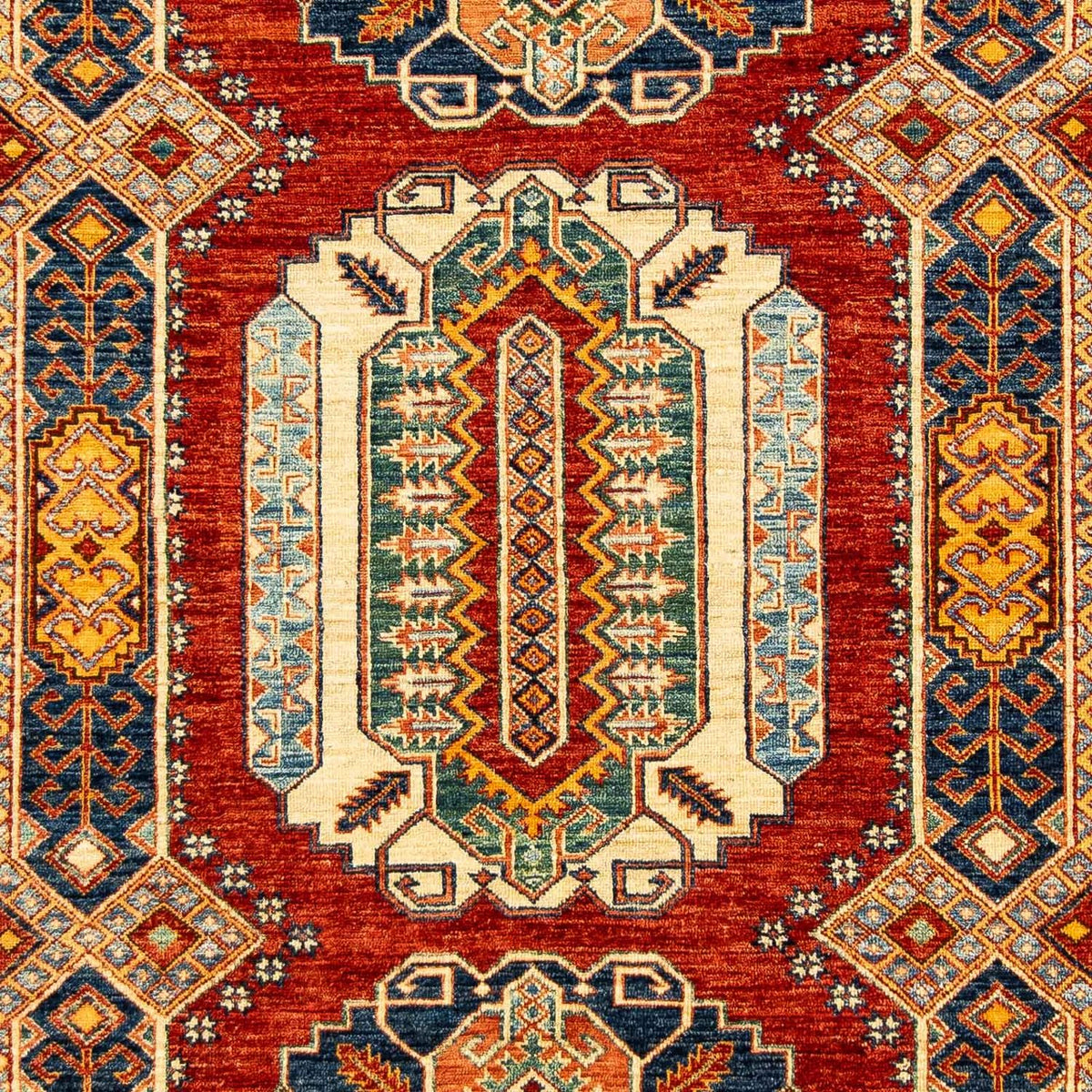 Tappeto Ziegler - Kazak - 261 x 184 cm - rosso scuro