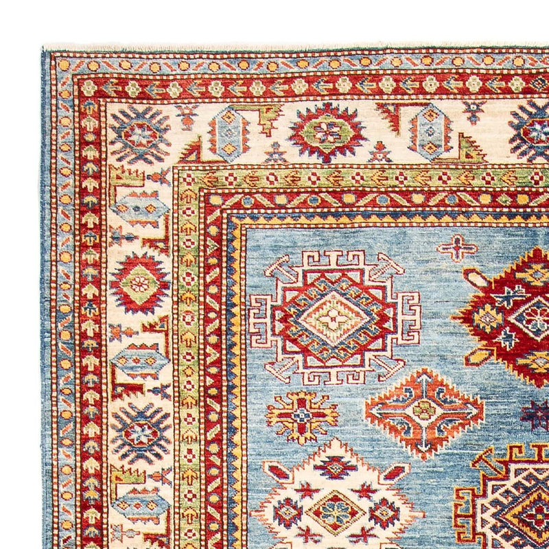 Tappeto Ziegler - Kazak - 233 x 184 cm - blu chiaro