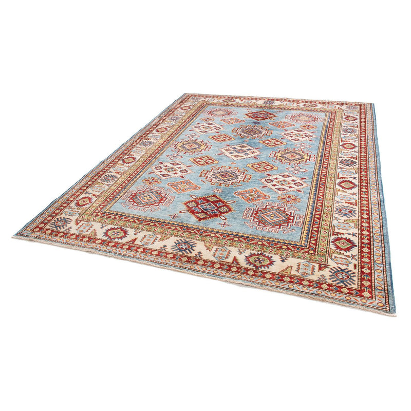Tappeto Ziegler - Kazak - 233 x 184 cm - blu chiaro
