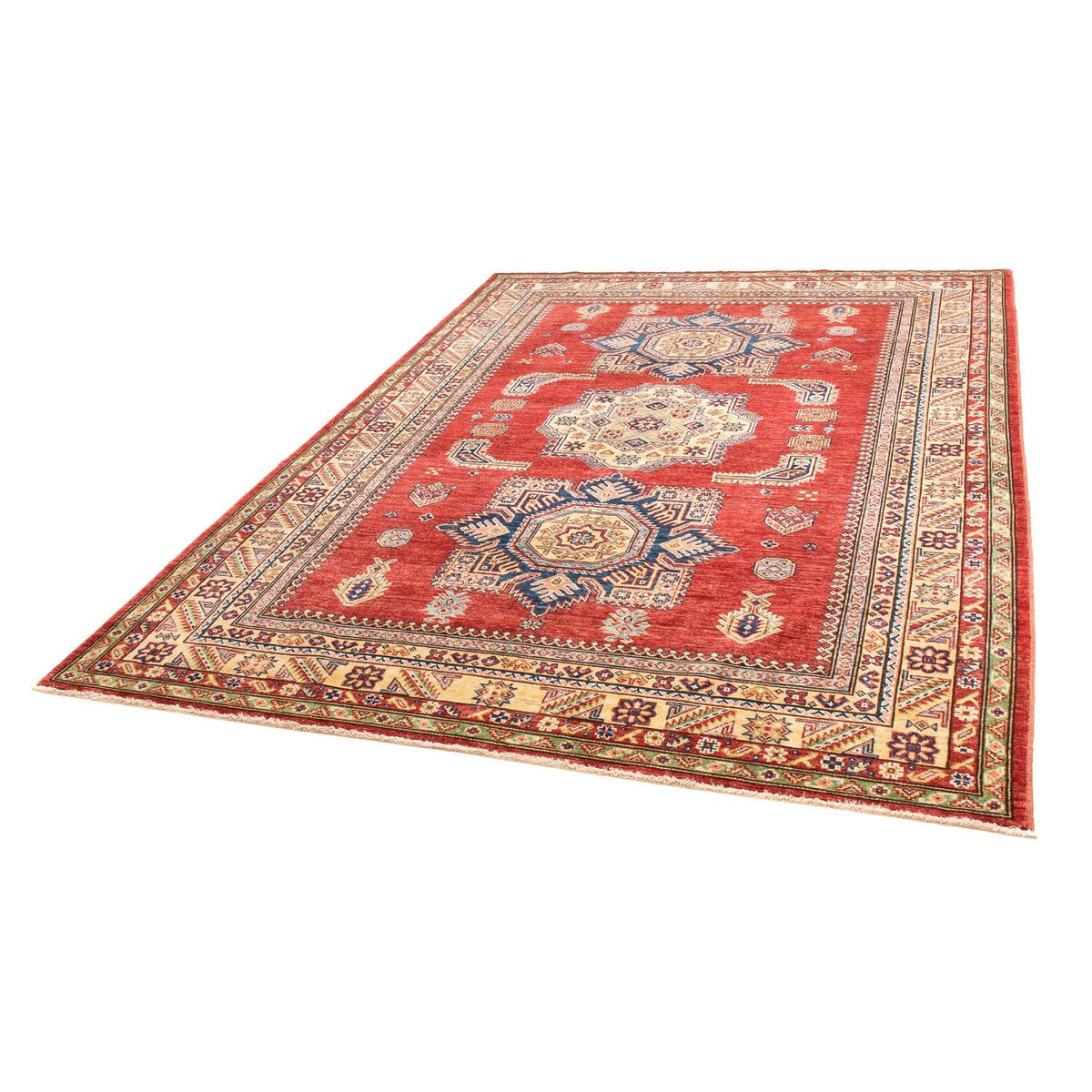 Tappeto Ziegler - Kazak - 237 x 177 cm - rosso scuro