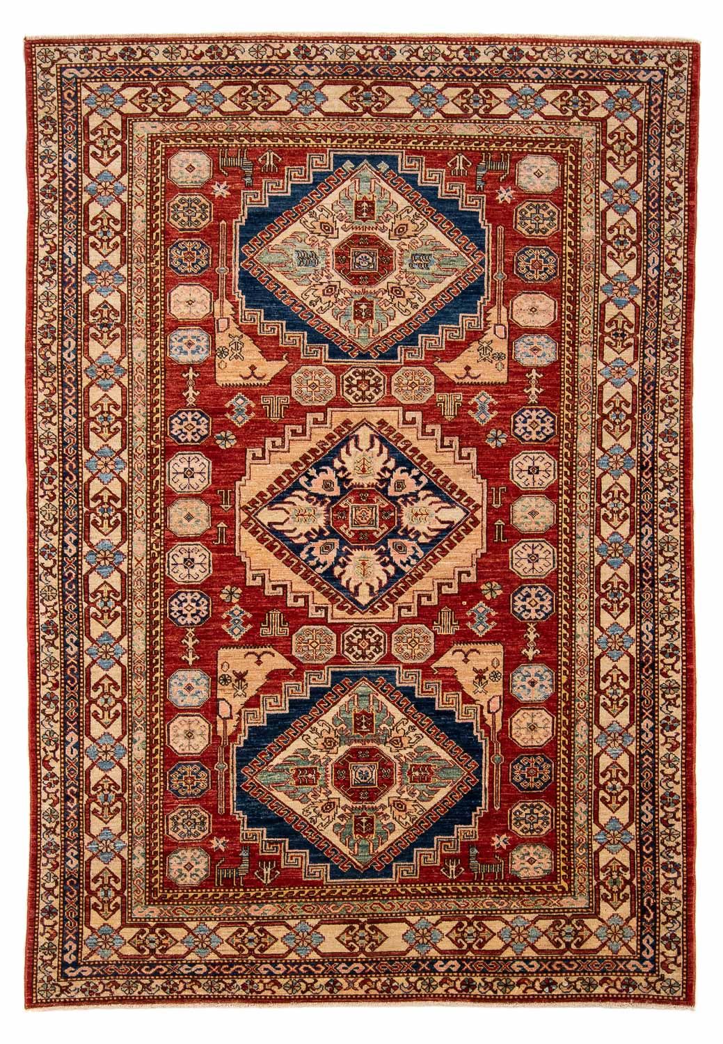 Tappeto Ziegler - Kazak - 242 x 167 cm - rosso scuro