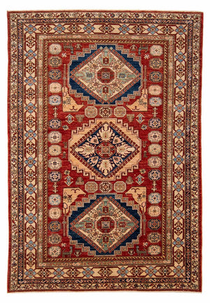 Tappeto Ziegler - Kazak - 242 x 167 cm - rosso scuro