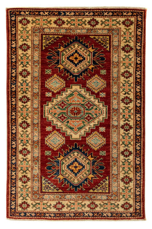 Tappeto Ziegler - Kazak - 124 x 84 cm - rosso scuro
