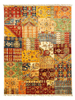 Tappeto Patchwork - 247 x 181 cm - multicolore