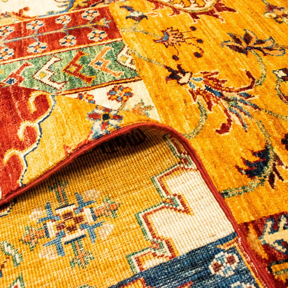 Tappeto Patchwork - 247 x 181 cm - multicolore
