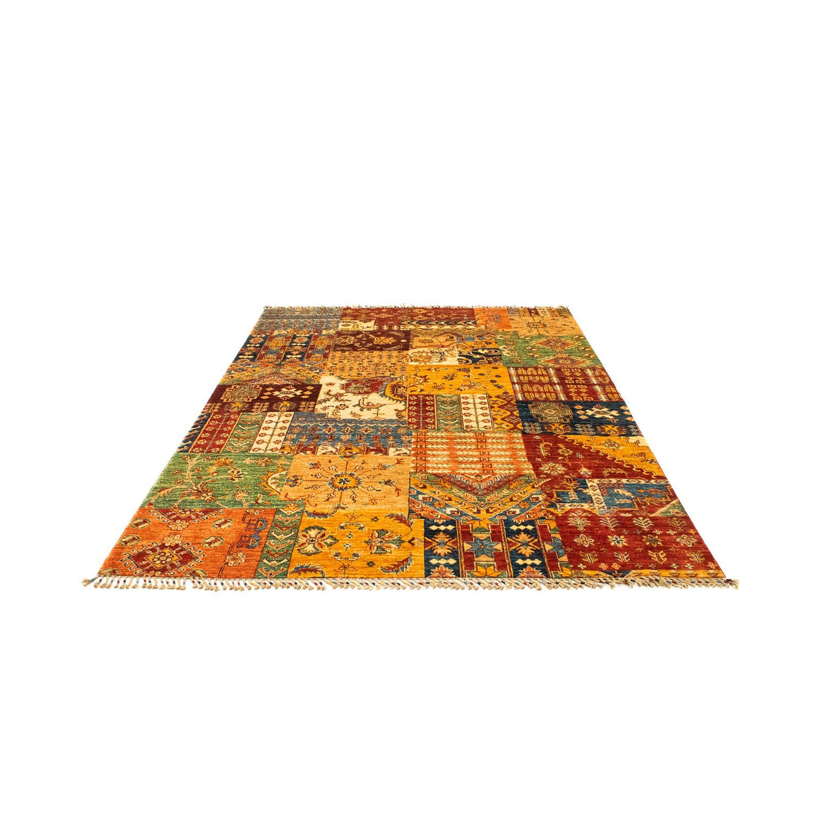 Tappeto Patchwork - 247 x 181 cm - multicolore