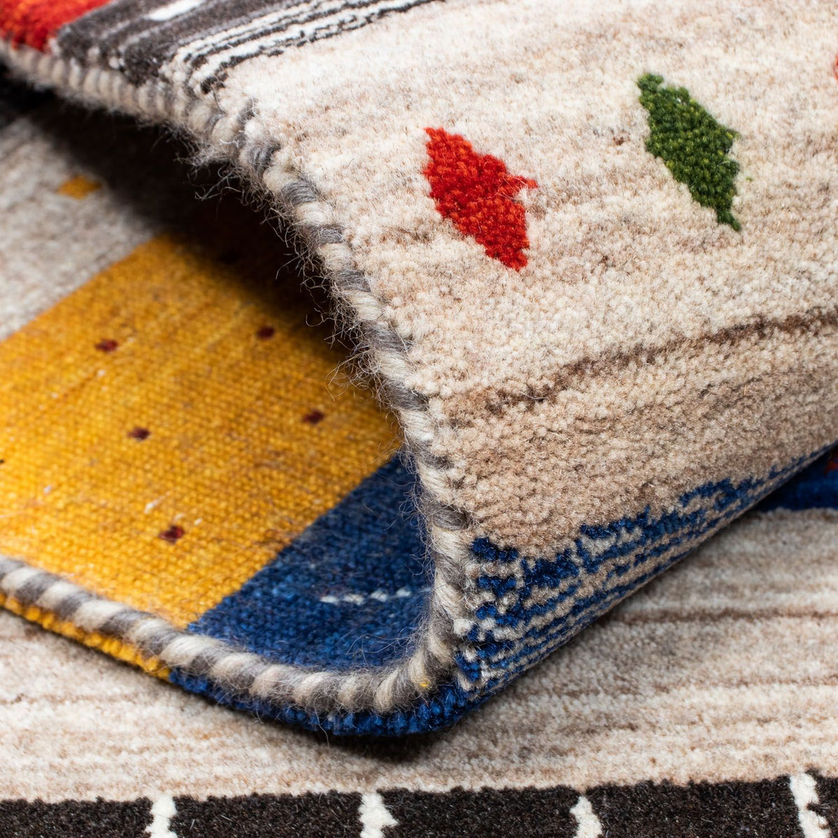 Tappeto Gabbeh - Loribaft Persero - 200 x 140 cm - multicolore