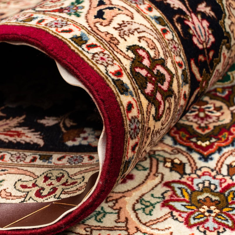 Tappeto Persero - Tabriz - Reale - 393 x 298 cm - rosso scuro