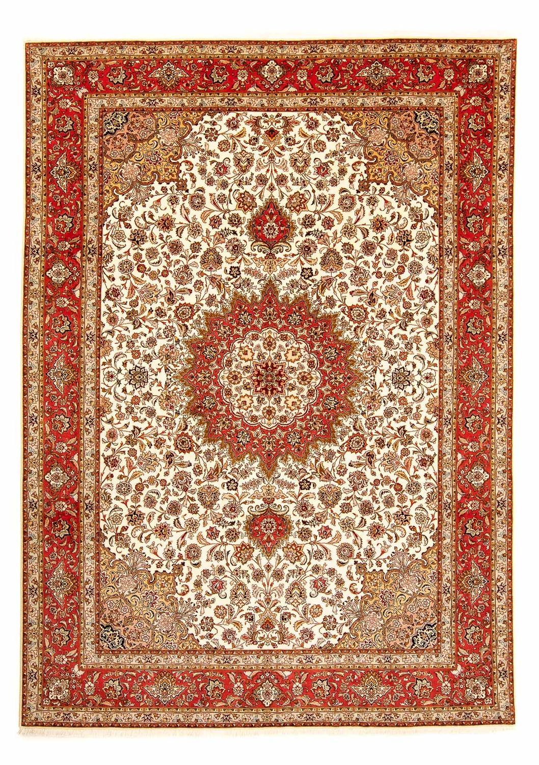 Tappeto Persero - Tabriz - Reale - 354 x 255 cm - beige