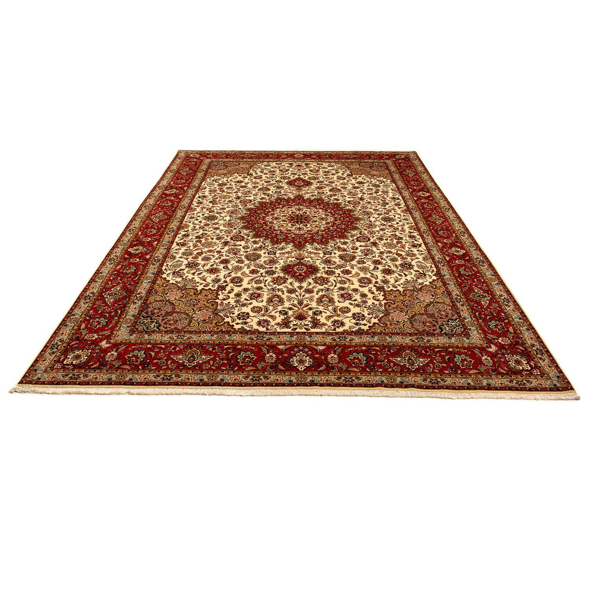 Tappeto Persero - Tabriz - Reale - 354 x 255 cm - beige