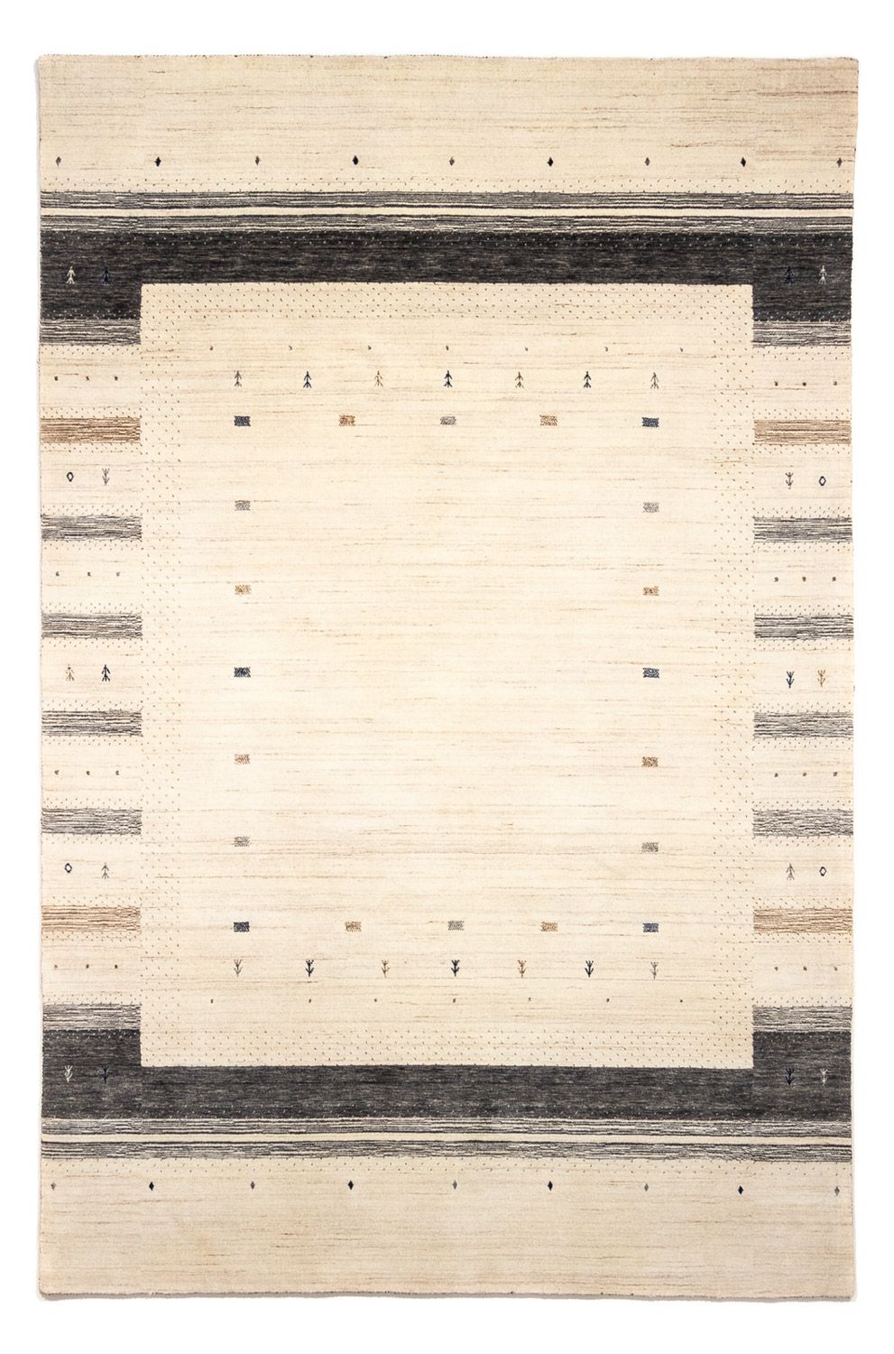 Tappeto Gabbeh - Loribaft Persero - 303 x 201 cm - beige