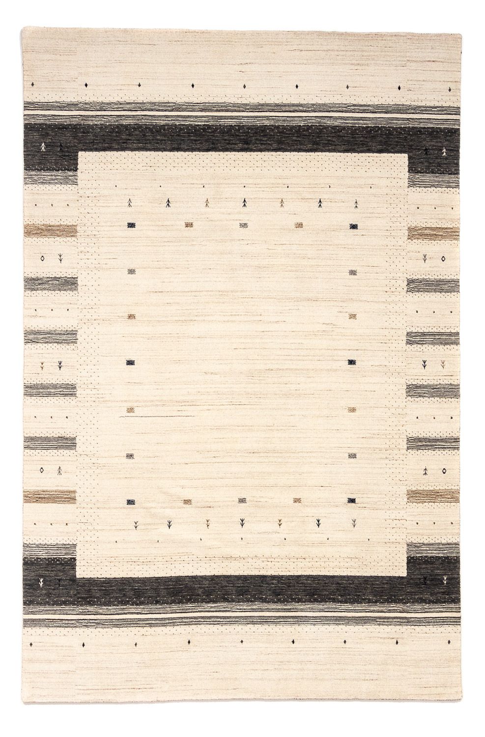 Tappeto Gabbeh - Loribaft Persero - 304 x 201 cm - beige