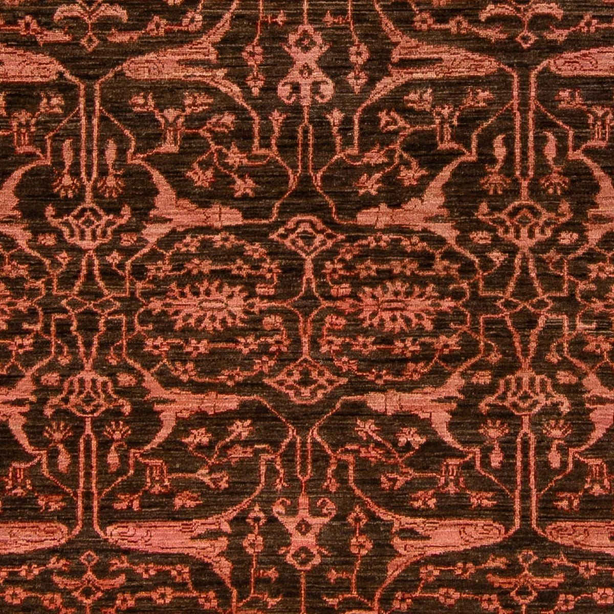 Tappeto Ziegler - 306 x 206 cm - marrone scuro