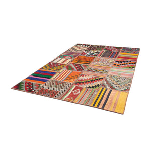 Tappeto Patchwork - 241 x 170 cm - multicolore