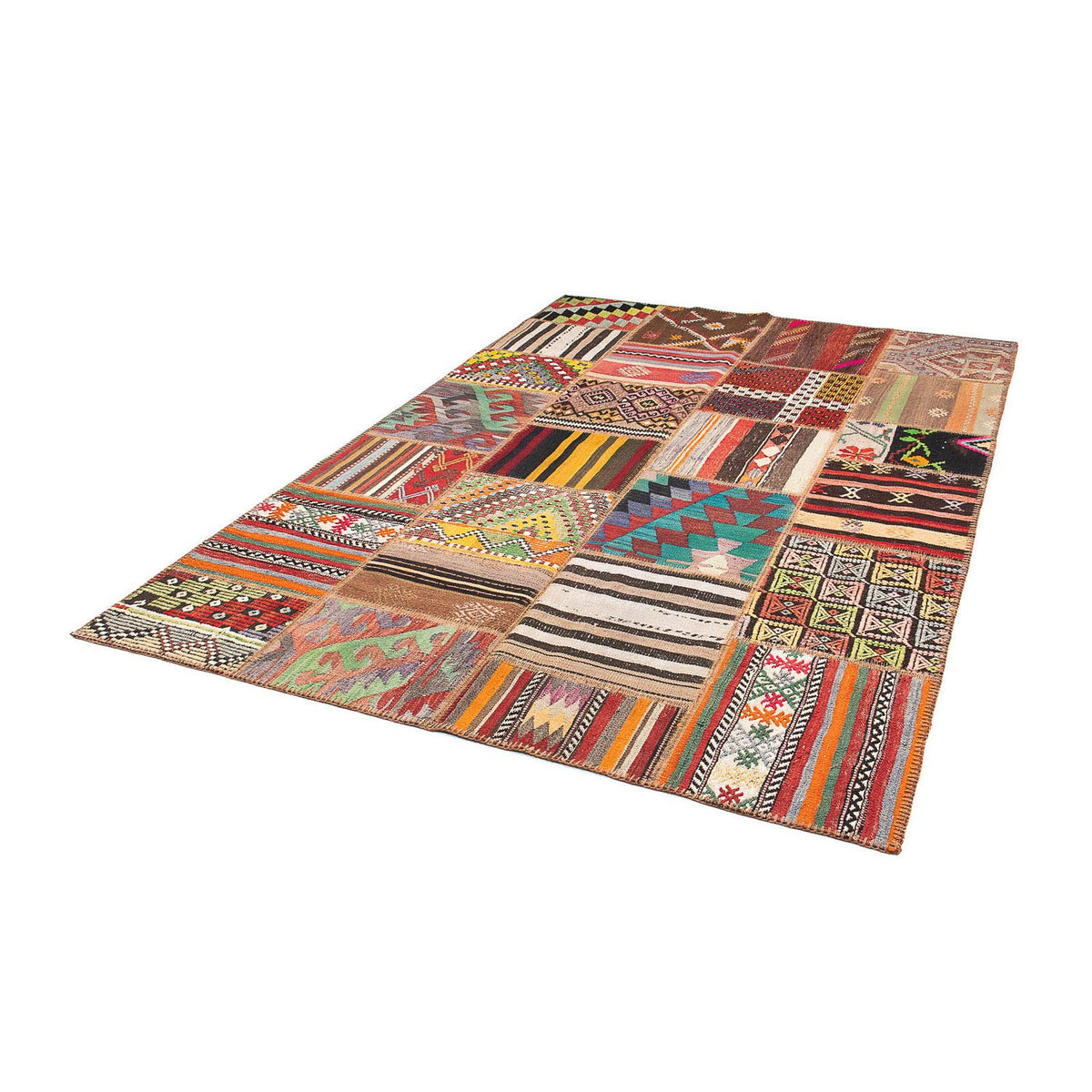 Tappeto Patchwork - 239 x 169 cm - multicolore
