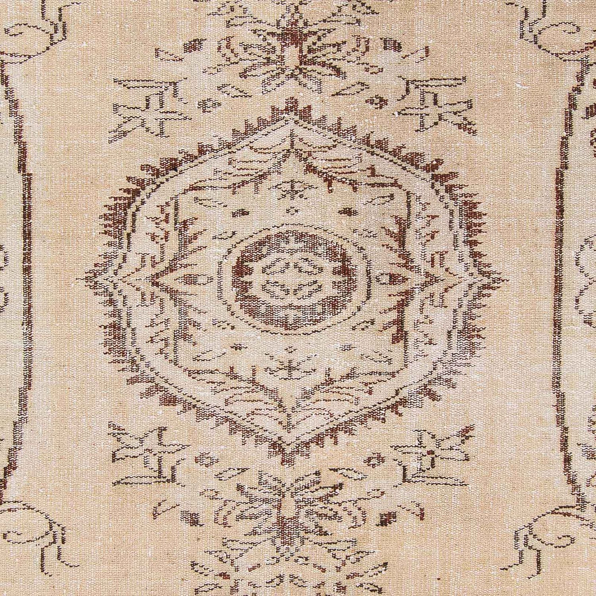 Tappeto vintage - 267 x 178 cm - beige chiaro