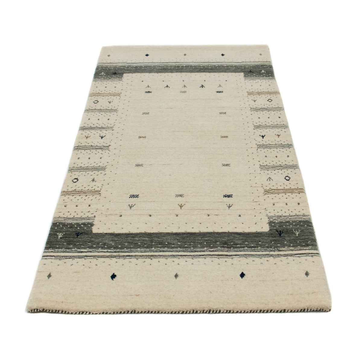 Tappeto Gabbeh - Loribaft Persero - 146 x 72 cm - beige
