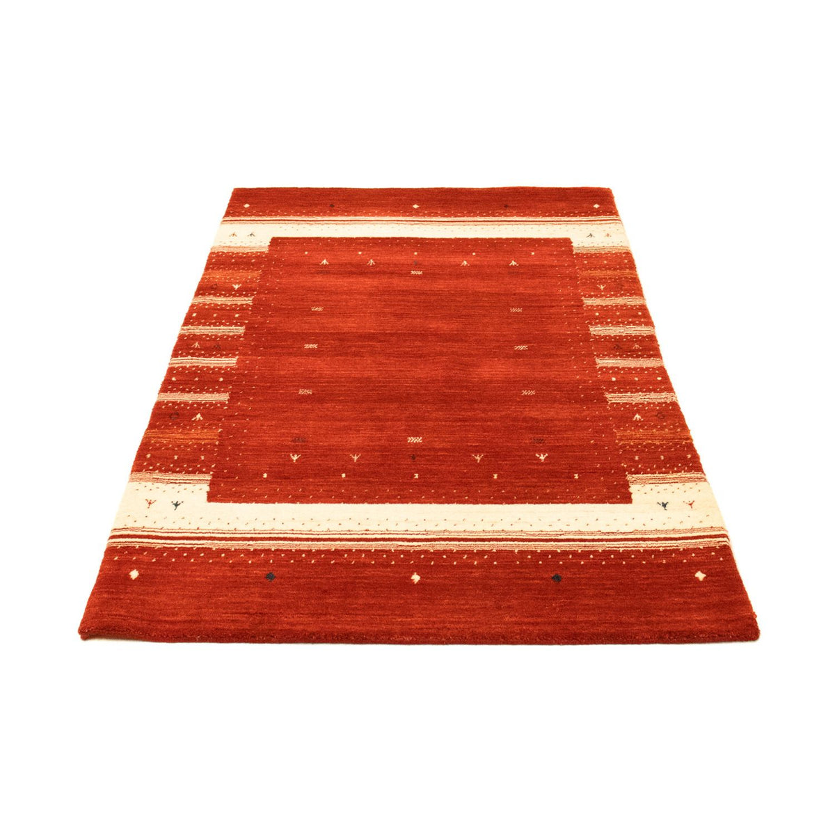 Tappeto Gabbeh - Loribaft Persero - 162 x 94 cm - rosso