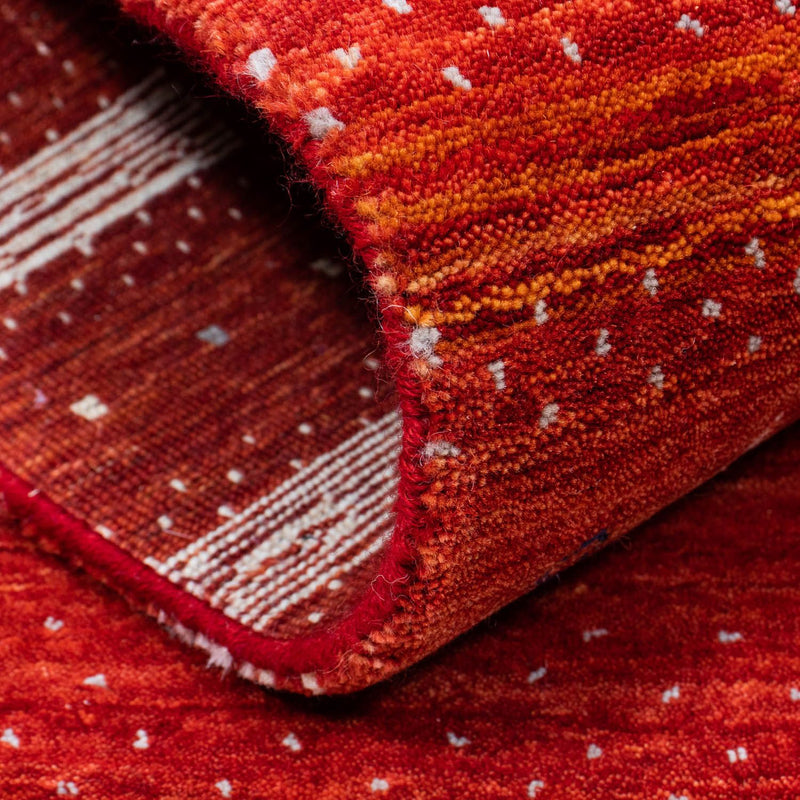 Tappeto Gabbeh - Loribaft Persero - 204 x 140 cm - rosso