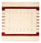 Tappeto Gabbeh - Loribaft Persero quadrato - 255 x 255 cm - beige