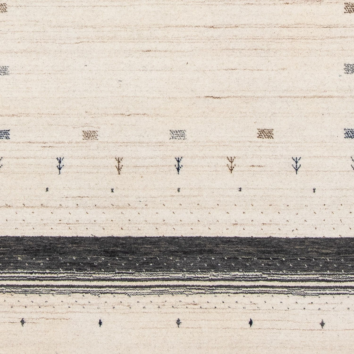 Tappeto Gabbeh - Loribaft Persero - 200 x 145 cm - beige