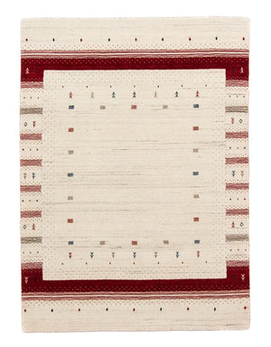 Tappeto Gabbeh - Loribaft Persero - 198 x 143 cm - beige