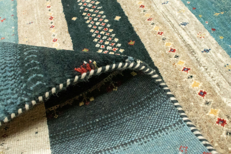 Tappeto Gabbeh - Loribaft Persero - 237 x 163 cm - multicolore