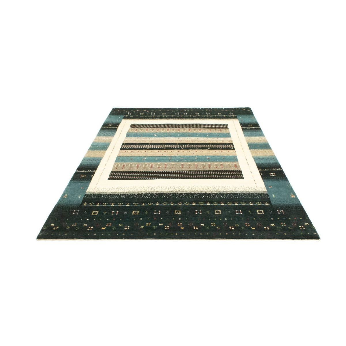 Tappeto Gabbeh - Loribaft Persero - 237 x 163 cm - multicolore