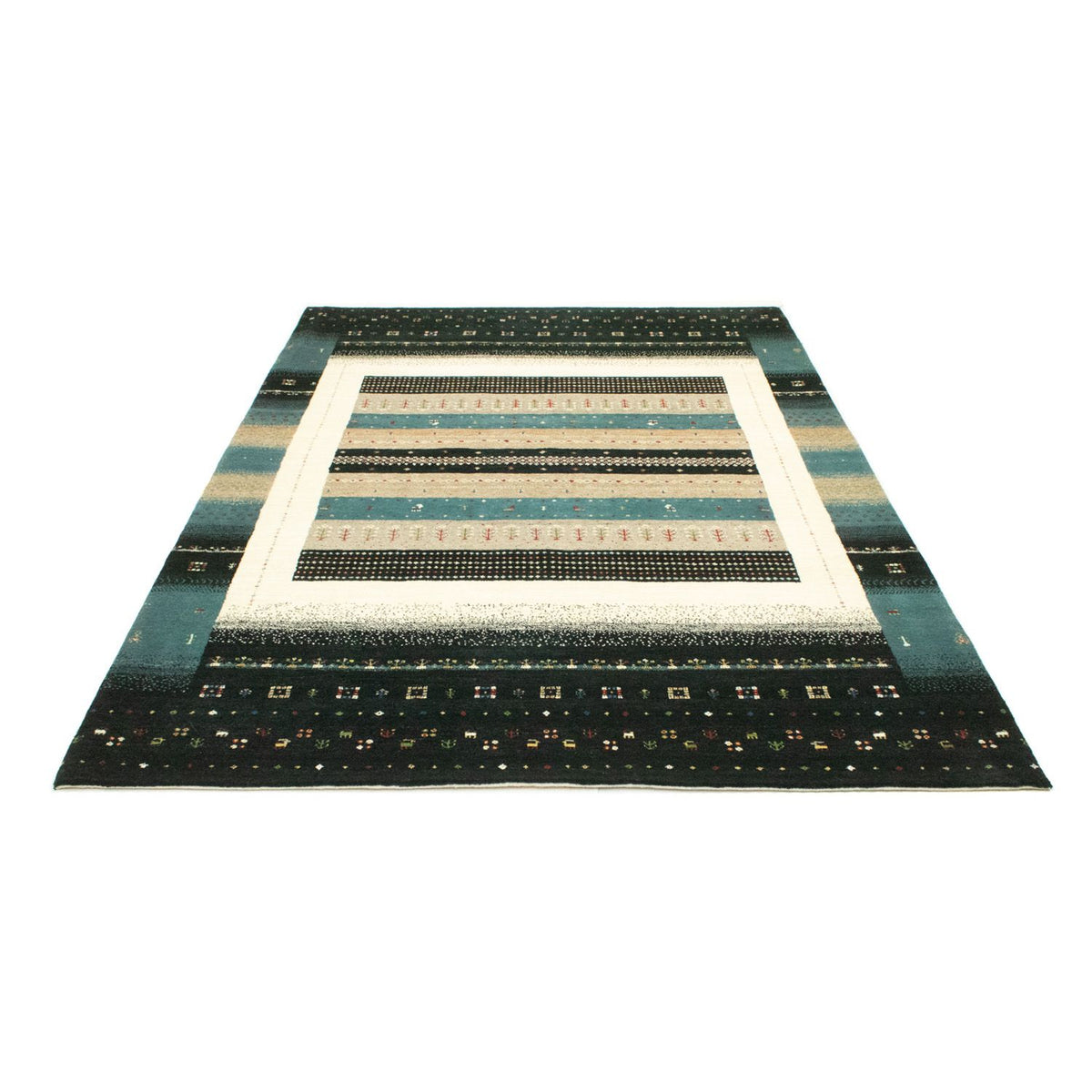 Tappeto Gabbeh - Loribaft Persero - 241 x 170 cm - multicolore