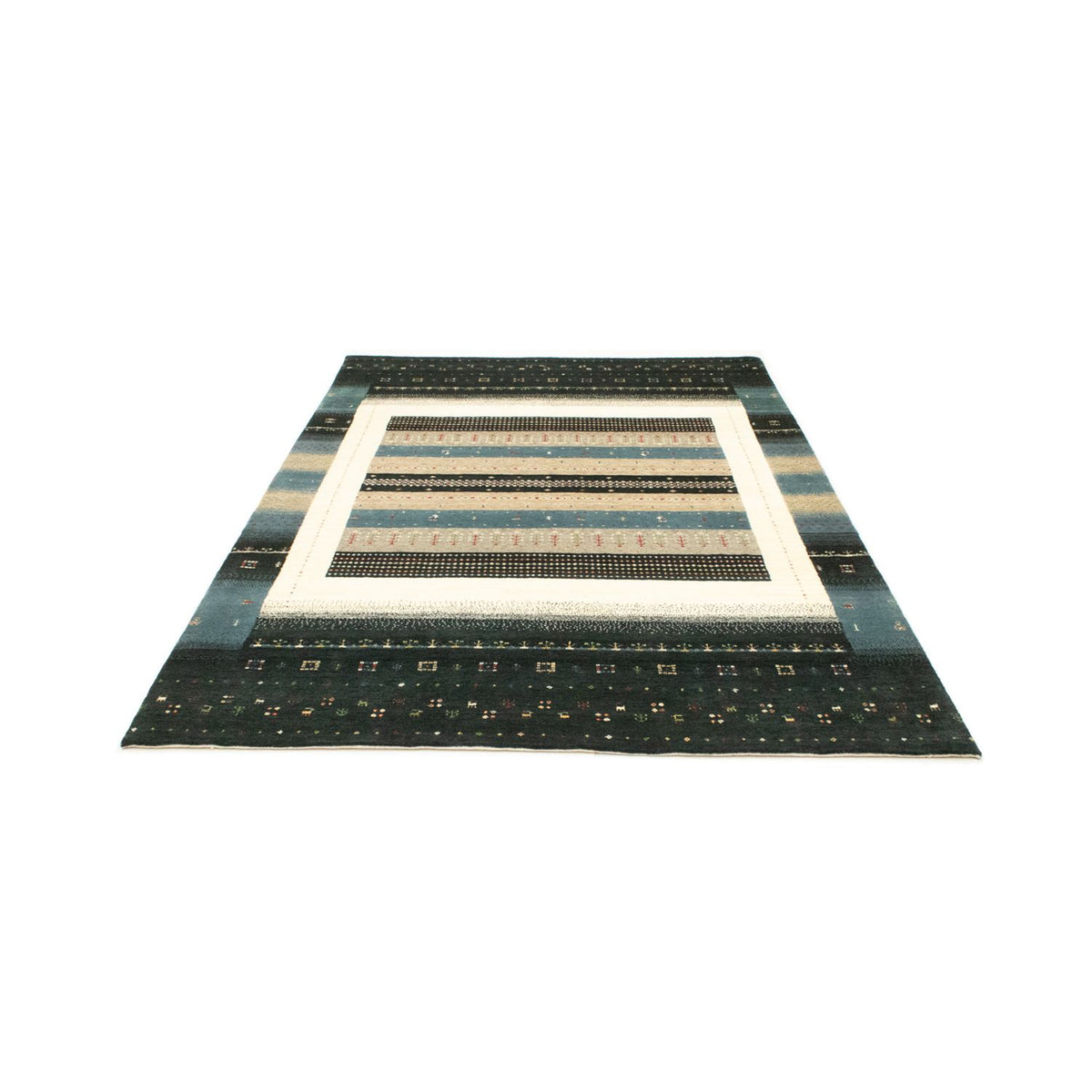 Tappeto Gabbeh - Loribaft Persero - 242 x 169 cm - multicolore