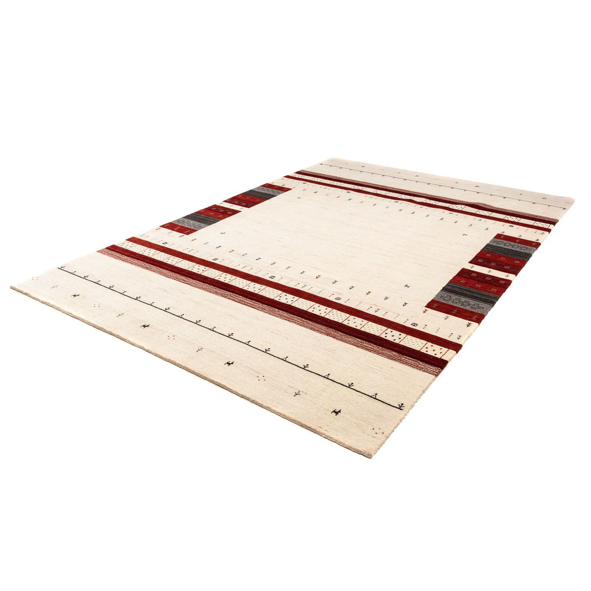 Tappeto Gabbeh - Loribaft Persero - 298 x 200 cm - beige