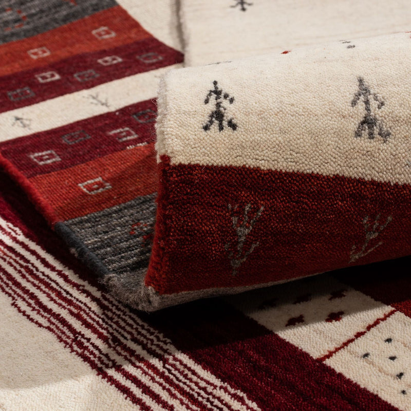 Tappeto Gabbeh - Loribaft Persero - 250 x 198 cm - beige