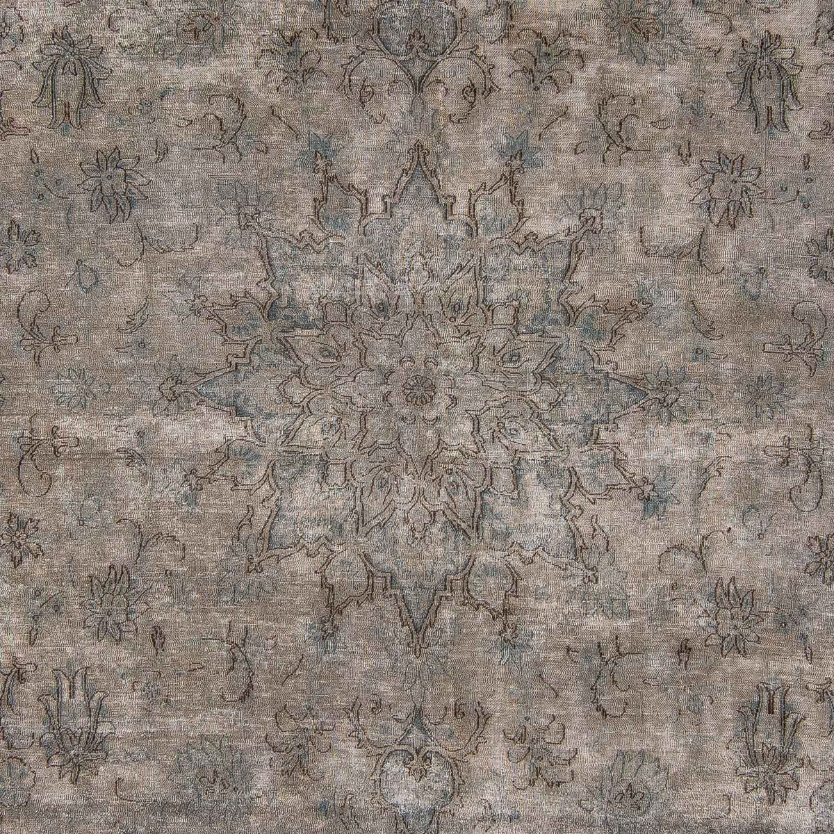 Tappeto vintage - 389 x 290 cm - grigio