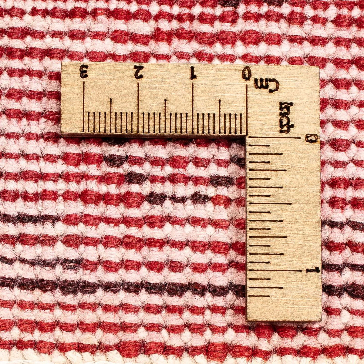 Tappeto di design - 210 x 156 cm - rosso scuro