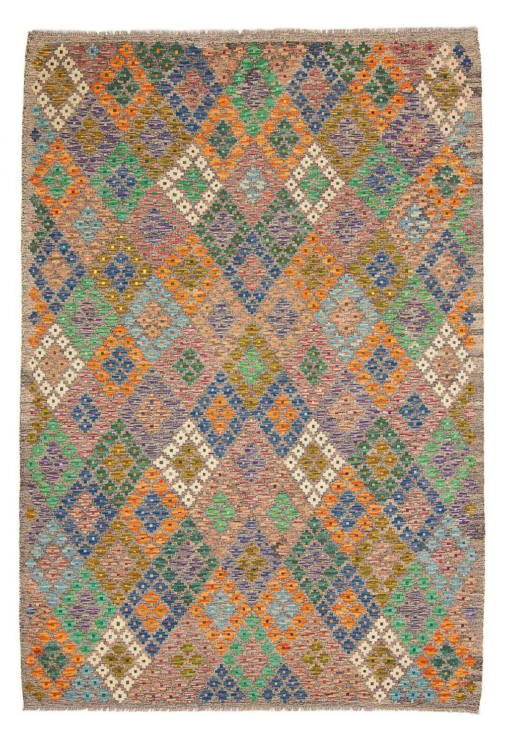 Tappeto Kelim - Splash - 290 x 202 cm - multicolore