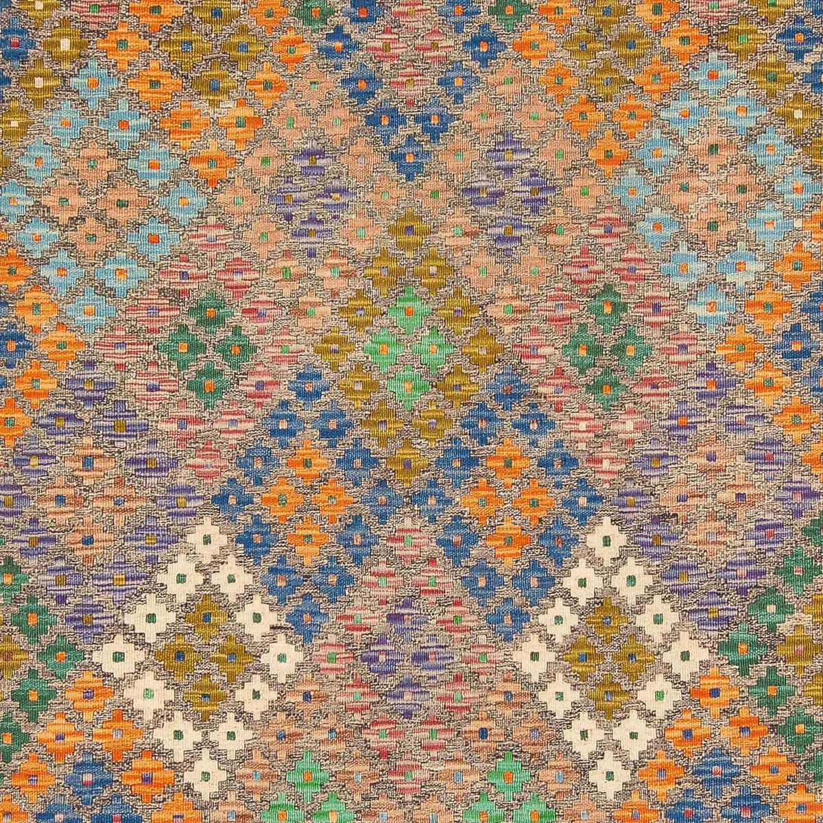 Tappeto Kelim - Splash - 290 x 202 cm - multicolore