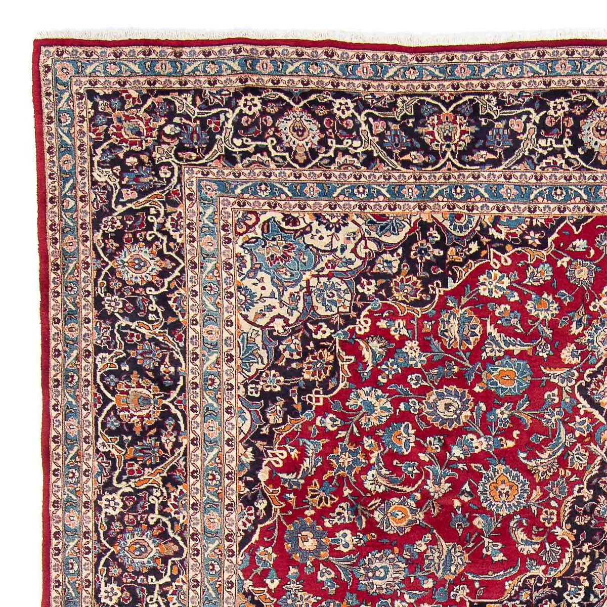 Tappeto Persero - Keshan - 375 x 291 cm - rosso