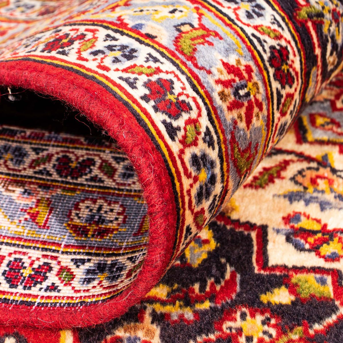 Tappeto Persero - Keshan - 353 x 251 cm - rosso