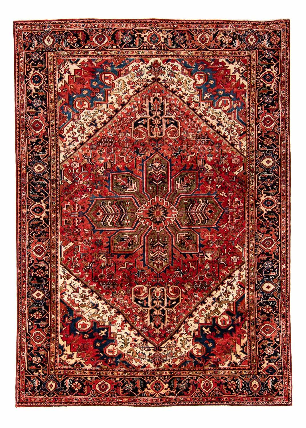 Tappeto Persero - Nomade - 377 x 280 cm - rosso scuro