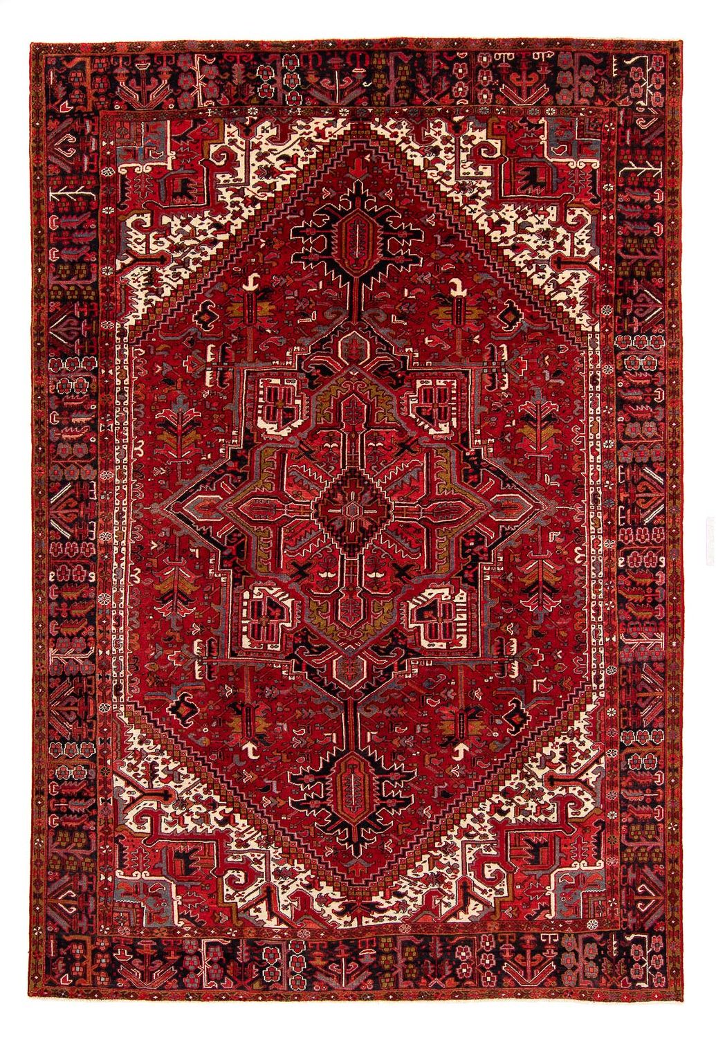 Tappeto Persero - Nomade - 398 x 298 cm - rosso scuro