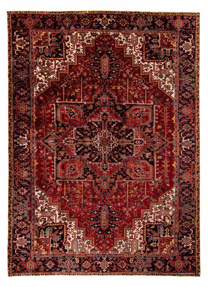 Tappeto Persero - Nomade - 380 x 310 cm - rosso scuro