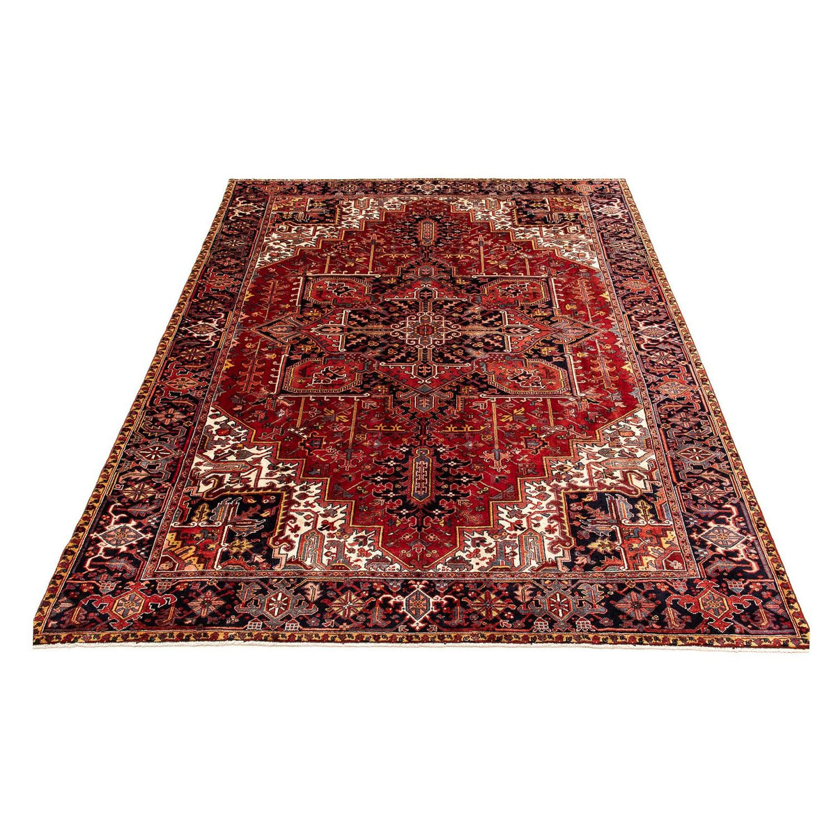 Tappeto Persero - Nomade - 380 x 310 cm - rosso scuro