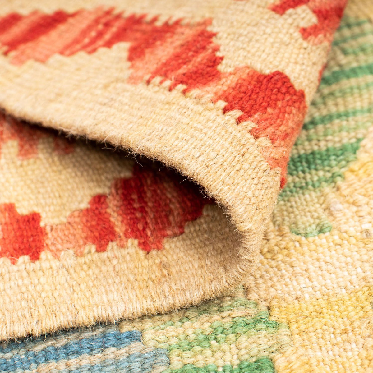 Tappeto Kelim - Splash - 125 x 80 cm - multicolore