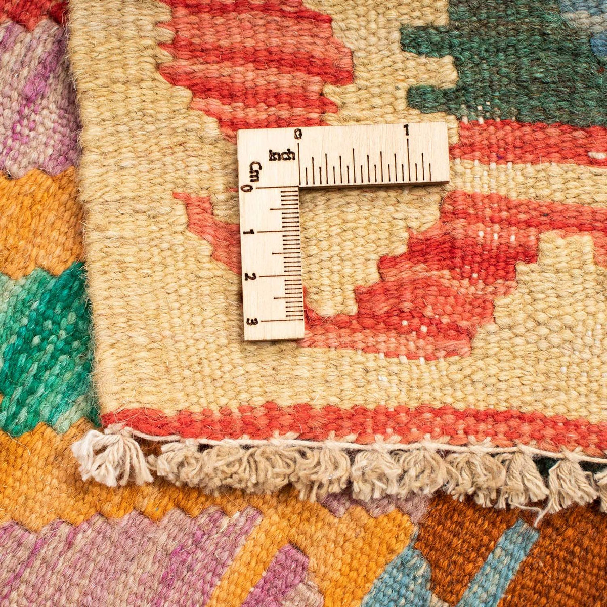 Tappeto Kelim - Splash - 125 x 80 cm - multicolore